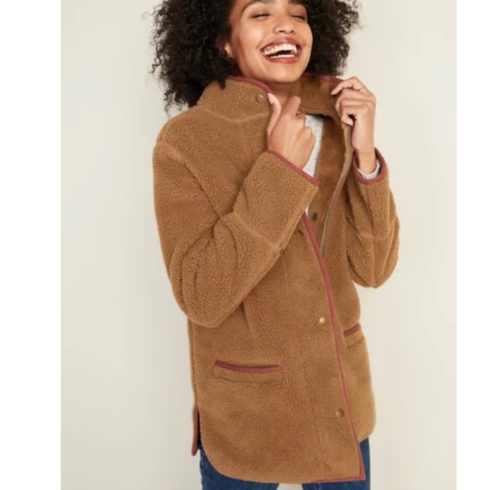 Old Navy Sherpa Teddy Coat